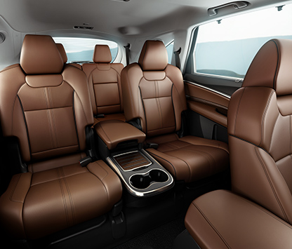 2019 MDX leather seat view