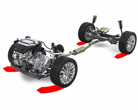 Acura precision all wheel steer