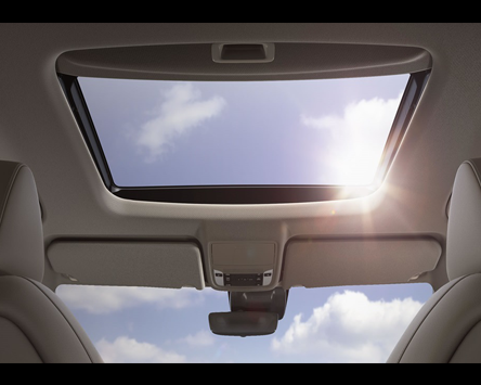 Acura panoramic sunroof