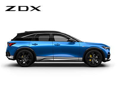Acura ZDX side view