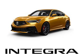 2024 Acura Integra Type S on a white background.