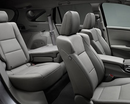 Acura interior view