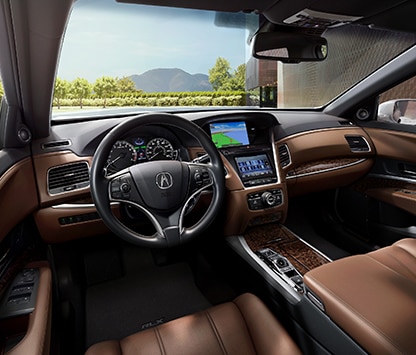 2020 RLX navigation view